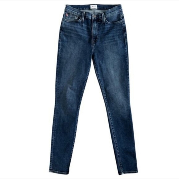 Hudson Jeans Denim - Hudson Blair Hi-Rise Dark Blue Skinny Jeans